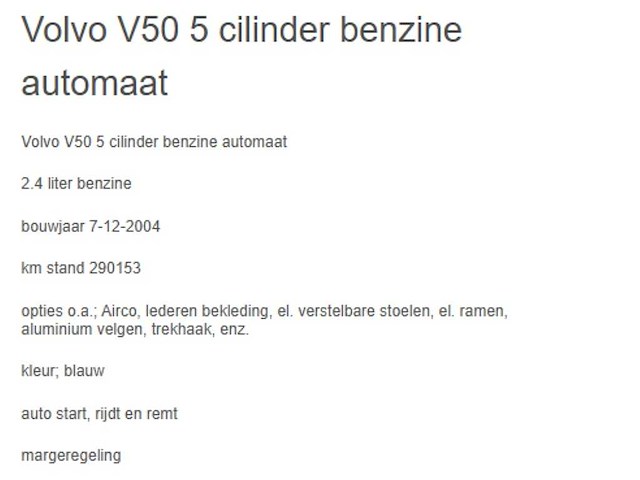 Volvo - 2004 - v50 - 2.4i - 81-lbj-6 - afbeelding 13 van  20