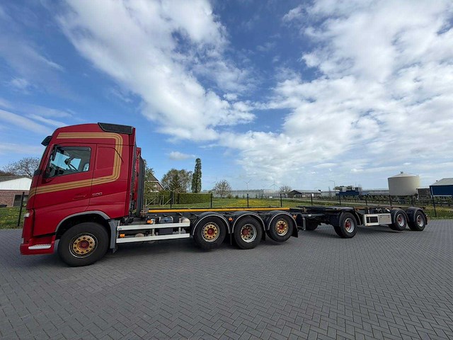 Volvo - fh 13.500 - combi - vrachtwagen 2016 - leer - + pacton aanhanger 2011 - - afbeelding 5 van  38