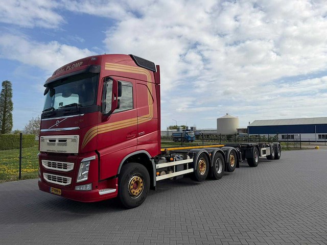 Volvo - fh 13.500 - combi - vrachtwagen 2016 - leer - + pacton aanhanger 2011 - - afbeelding 1 van  38