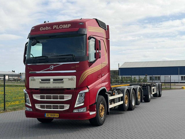 Volvo - fh 13.500 - combi - vrachtwagen 2016 - leer - + pacton aanhanger 2011 - - afbeelding 37 van  38