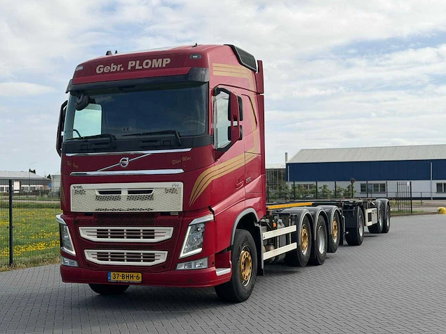 Volvo - fh 13.500 - combi - vrachtwagen 2016 - leer - + pacton aanhanger 2011 - - afbeelding 38 van  38