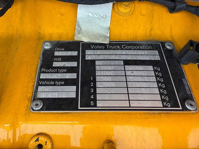 Volvo - fh 460 - hydrauliek - alcoa - nl auto - 2018 - 21-bvj-2 - afbeelding 13 van  30