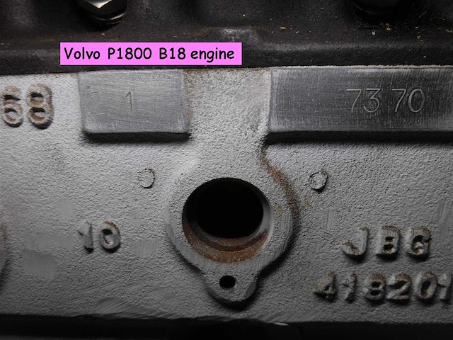 Volvo b18 engine block | legendary swedish classic engine - afbeelding 7 van  14