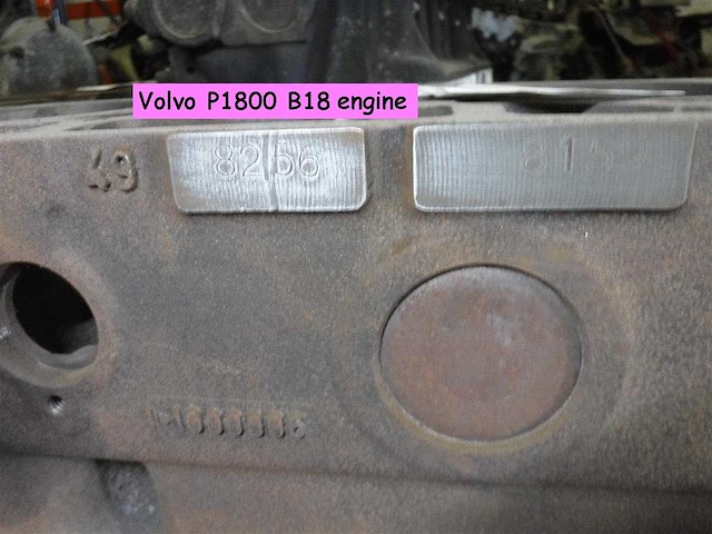 Volvo b18 engine block | legendary swedish classic engine - afbeelding 9 van  14
