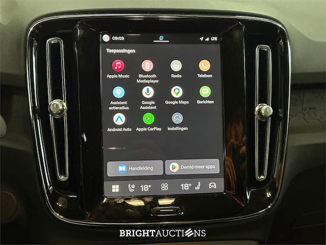 Volvo c40 recharge plus 69 kwh 2022 (origineel-nl), r-732-kb - afbeelding 10 van  36