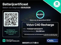 Volvo c40 recharge plus 69 kwh 2022 (origineel-nl), r-732-kb - afbeelding 34 van  36