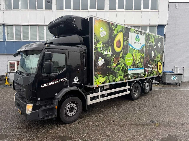 Volvo fe refrigerated truck with dhollandia tail lift | 42-bkg-5 i - afbeelding 1 van  15