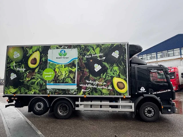 Volvo fe refrigerated truck with dhollandia tail lift | 42-bkg-5 i - afbeelding 15 van  15