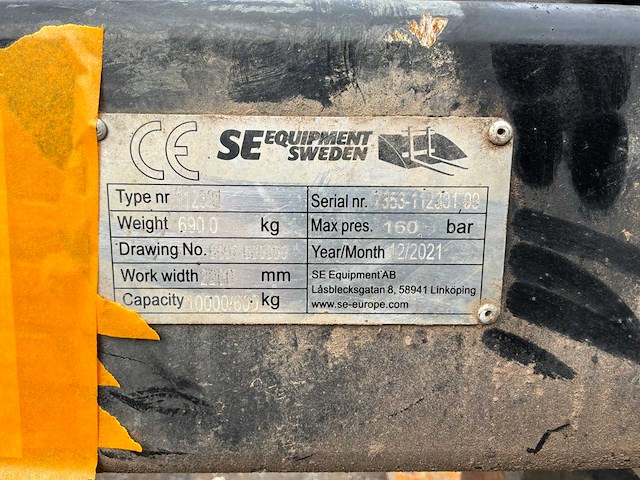 Volvo l60 l70 l90 palletvorken - afbeelding 7 van  7