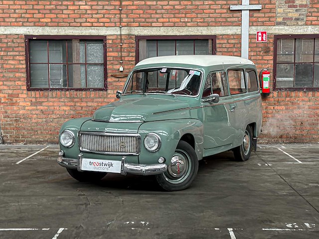 Volvo p210 4-cilinder 1960 p-model, dh-94-92 oldtimer - afbeelding 7 van  23