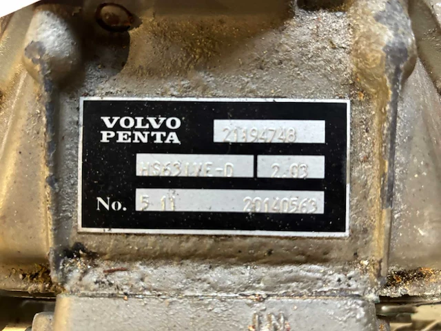 Volvo penta - hs63ive-d - keerkoppeling - afbeelding 6 van  6