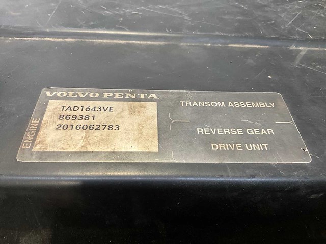 Volvo penta - tad1643ve - diesel engine - afbeelding 5 van  19