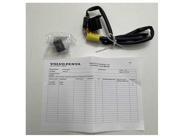 Volvo penta 24v cable relais kit - 21475509 - afbeelding 4 van  5