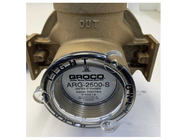 Volvo penta 2.5 inch seawater strainer | filter kit - 23224983 - afbeelding 2 van  10