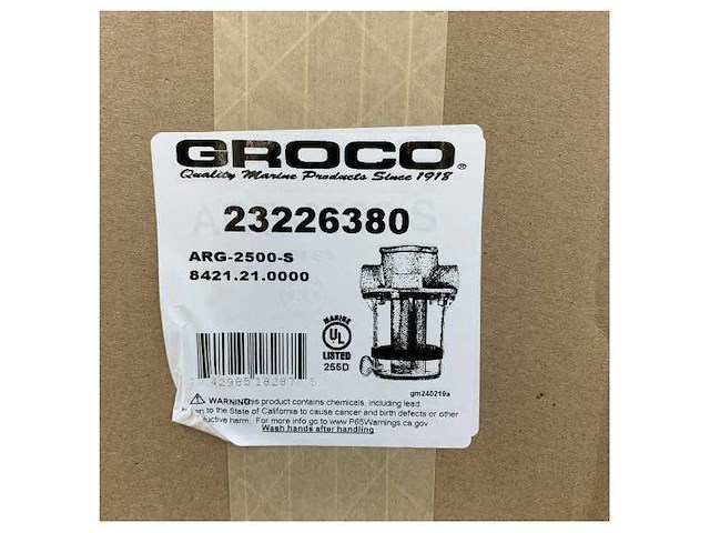 Volvo penta 2.5 inch seawater strainer | filter kit - 23224983 - afbeelding 10 van  10