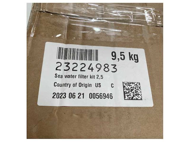 Volvo penta 2.5 inch seawater strainer | filter kit - 23224983 - afbeelding 10 van  10