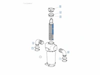 Volvo penta 2.5 inch seawater strainer | filter kit - 23224983
