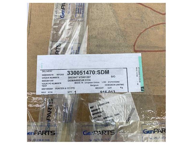 Volvo penta 3803847 engine starter motor 24v - afbeelding 3 van  10