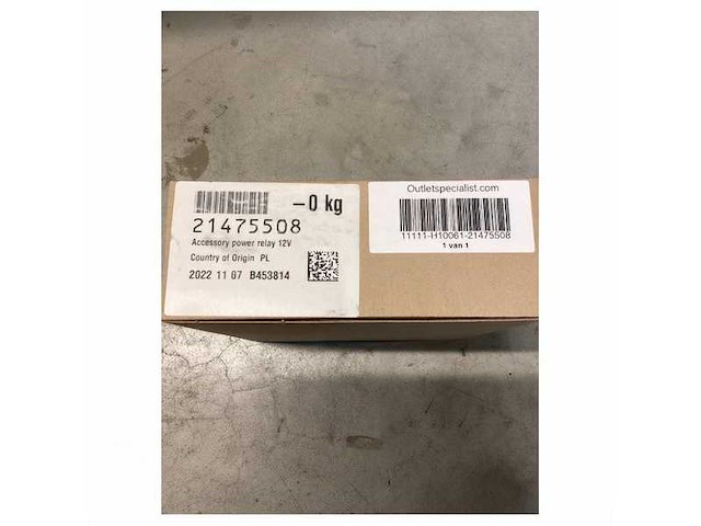 Volvo penta accessory power relay 12v kit - 21475508 - afbeelding 3 van  4