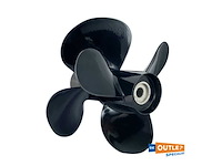 Volvo penta b6 aluminum duo -prop propeller set - 854819 - afbeelding 4 van  4