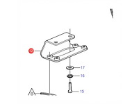 Volvo penta bracket voor acp - 3863309 - afbeelding 1 van  5