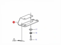Volvo penta bracket voor acp - 3863309