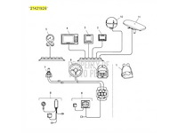 Volvo penta evc ips joystick connection cable - 21421926 - afbeelding 2 van  4