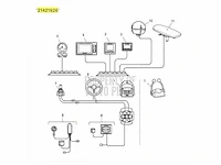 Volvo penta evc ips joystick connection cable - 21421926 - afbeelding 2 van  4