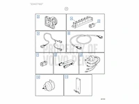 Volvo penta evc steering control helm station kit - 23407160 - afbeelding 4 van  11