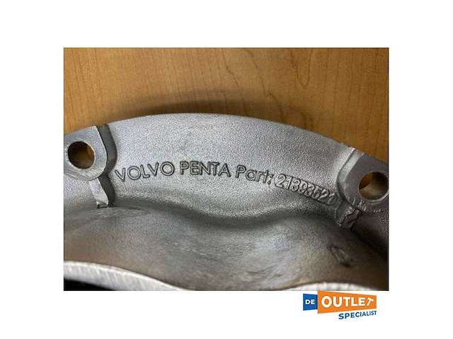 Volvo penta flexible damper plate aluminum - 21393521 - afbeelding 3 van  3