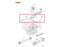 Volvo penta ips drive cable loon kracht naar sus - 23681290 - afbeelding 1 van  2