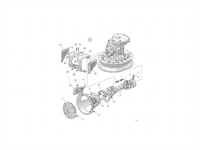 Volvo penta ips protector casting black - 23275836 - afbeelding 1 van  2