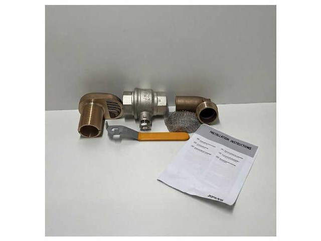 Volvo penta koelwaterinlaat kit brons 2.5 inch - 23219830 - afbeelding 2 van  5