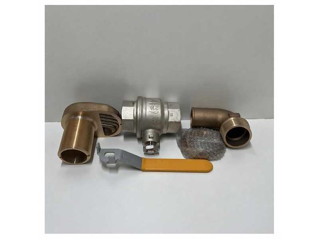 Volvo penta koelwaterinlaat kit brons 2.5 inch - 23219830 - afbeelding 3 van  5