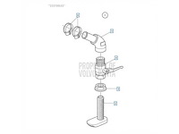 Volvo penta koelwaterinlaat kit brons 2.5 inch - 23219830 - afbeelding 2 van  6