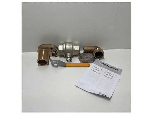 Volvo penta koelwaterinlaat kit brons 2.5 inch - 23219830 - afbeelding 3 van  6