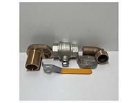 Volvo penta koelwaterinlaat kit brons 2.5 inch - 23219830 - afbeelding 4 van  6