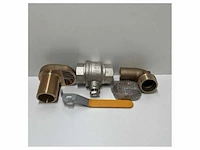 Volvo penta koelwaterinlaat kit brons 2.5 inch - 23219830 - afbeelding 4 van  6