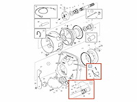 Volvo penta krikasset flange kit - 3807366 - afbeelding 1 van  3