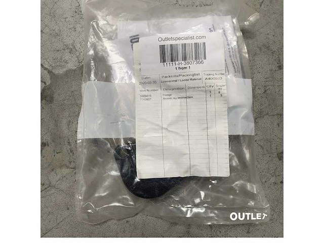 Volvo penta krikasset flange kit - 3807366 - afbeelding 2 van  3