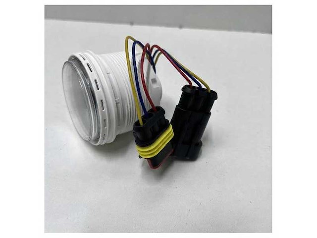 Volvo penta oil pressure guage white 52 mm - 874923 - afbeelding 3 van  3