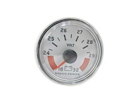 Volvo penta voltmeter white 18-32v - 874925 - afbeelding 1 van  4