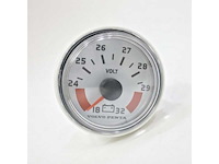 Volvo penta voltmeter white 18-32v - 874925 - afbeelding 2 van  4