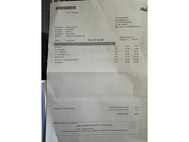 Volvo s60 2.4 kinetic automaat 57-rf-ng - afbeelding 13 van  20