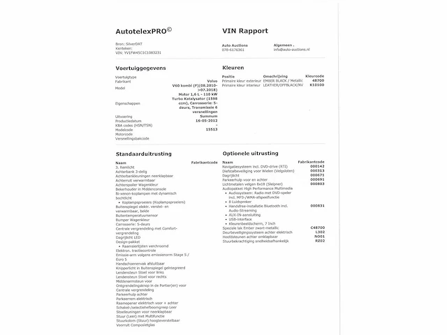 Volvo v60 1.6 t3 summum 2012, 55-tzj-8 - afbeelding 5 van  38