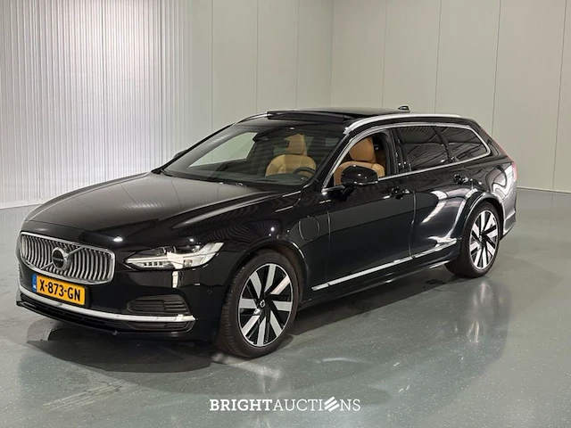Volvo v90 t6 plug-in hybrid ultimate bright 2.0 awd 398pk 2023 (origineel-nl), x-873-gn - afbeelding 1 van  39