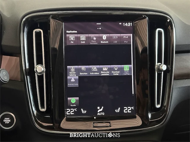 Volvo xc40 t4 plug-in hybrid ultimate bright 1.5 211pk 2022 (origineel-nl), r-982-nd - afbeelding 14 van  42