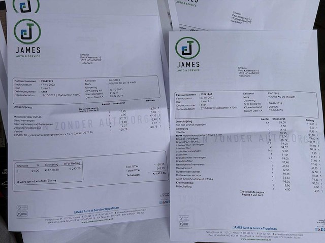 Volvo xc90 2.9 t6 7 seats | 95-gtb-2 i - afbeelding 17 van  22