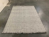 Vomodi laurino dark grey vloerkleed 160x230cm - afbeelding 4 van  6