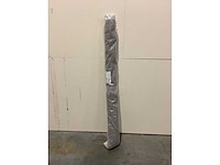 Vomodi palma grey vloerkleed 200x200cm. - afbeelding 2 van  6